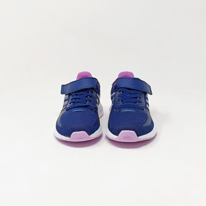 Baskets Adidas Runfalcon 2.0 Bleu Rose CS Enfant Synth tique