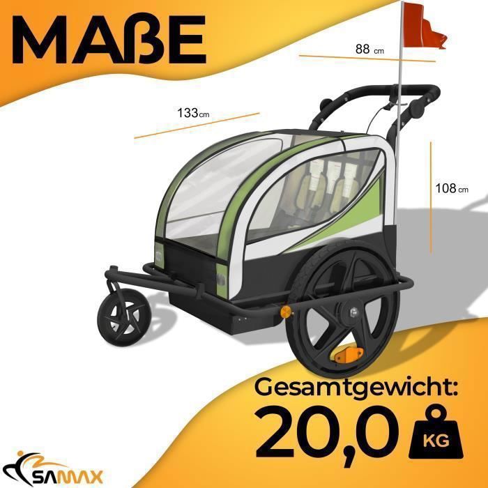 Samax shop bike trailer