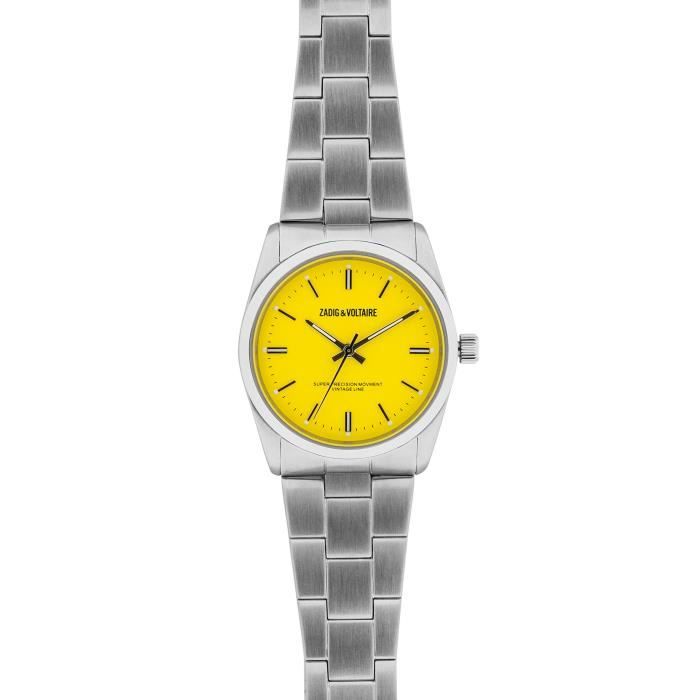 Montre zadig store et voltaire jaune
