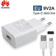 Chargeurs,Chargeur d'origine Huawei 5V-2A Charge rapide 9V-2A pour Huawei P8 P9 Plus Lite Honor 8 9 Mate10 - Type 9V2A Add Type-C-0