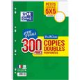 Copies doubles OXFORD perforees 300 pages 90g q5/5-0