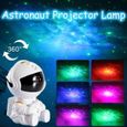 Lampe de projection étoile astronaute, Veilleuse LED Enfant Projecteur, projecteur de lumière pour astronautes-0