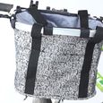 Vococal® panier de vélo textile imperméable pour pliant vélo-0