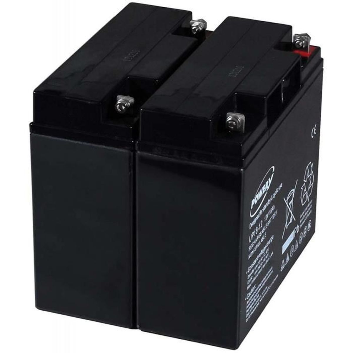 APC Batterie gel-plomb Powery pour USV APC BP420SI 12V 18Ah/216Wh Lead-Acid 