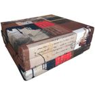 FORTISLINE Matelas d'appoint pliant - Urban Contemporain - Berlin - 180x65x7 cm - Housse déhoussable - Confort moelleux
