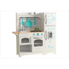 Cuisine blanche magnétique Countryside 3 - 6 ans - KIDKRAFT - en bois composite - avec accessoires