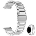 YOLISTAR Bracelet de montre - Acier Inoxydable - 22mm - Argent - Compatible Samsung Gear S3/Huawei Watch GT 2
