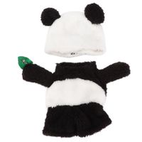 FUROKOY costume de Noël pour chien panda Costume d'Halloween pour animal de compagnie Panda - Costume de Noël pour chien au design