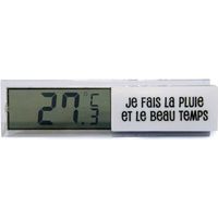 Thermomètre Digital d'Intérieur - Blanc
