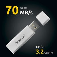 Intenso Ultra Line Lecteur USB Flash 512 Go USB Type-A 3.2 Gen 1 3.1 Gen 1 Argent