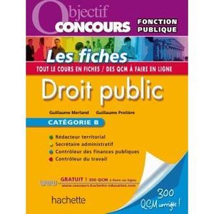 Preparation Concours Fonction Publique Categorie B Cdiscount