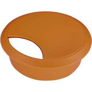 Lot De 3 Passe-câbles PVC Noir Diamètre 60/72 - 6 Cm Ronds - Neuf Pour électricité