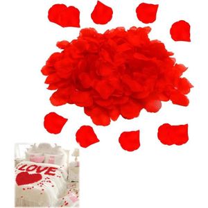 FLEUR ARTIFICIELLE Lot de 2000 pétales de rose rouges - Décoration de