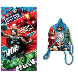 Drap Serviette De Plage Bain Avengers Endgame Marvel Thor