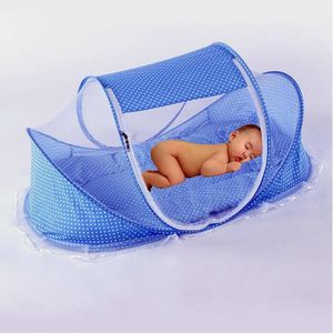TETAKE Tente Moustiquaire B/éb/é avec Matelas Pliable Lit Voyage B/éb/é Portable Pliant Moustiquaire Berceau Bebe pour B/éb/é 0 /à 18 Mois