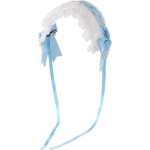 BANDEAU - SERRE-TÊTE Serre-Tête En Dentelle Avec Fleur Pour Fille Bleu 