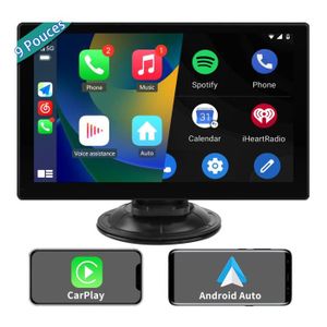 Portable 10.3 Pouces Écrans de Tableau de Bord intégrés, An oid Auto sans  Fil & CarPlay sans Fil, avec Bluetooth-FM-GPS-Mic-Mi[1188] - Cdiscount Auto
