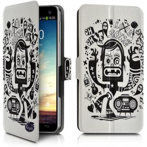 Housse Etui Porte-Carte Support Universel XL Couleur Rose Fushia pour Archos 55 