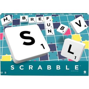 JEU SOCIÉTÉ - PLATEAU Mattel Scrabble - Scrabble Original - Jeu Familial