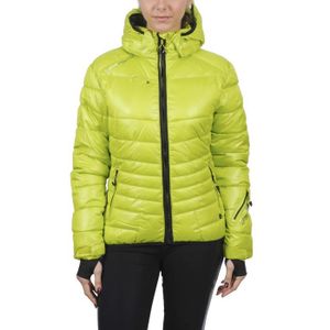 DOUDOUNE Doudoune de ski femme ALPINE - Blanc et Anis - Imp