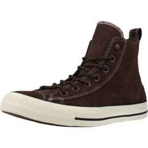 converse marron femme