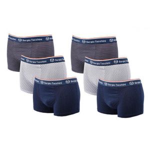 Lot De 3 Boxers Homme Sergio Tacchini – 100% Coton – Confort Respirant & Maintien Sportif - 2