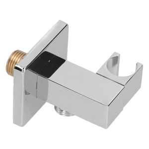 Alliage D'Aluminium Pomme de Douche Support Réglable Montable Slide Clamp Neuf