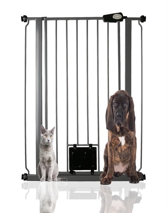 Acheter Grille réglable de porte de barrière de chien d'intérieur pour  animaux de compagnie 107 cm