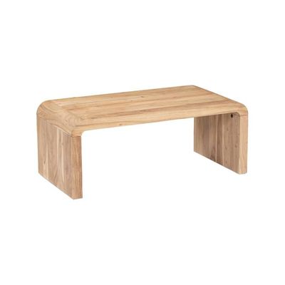 Table basse 60x60 Acacia laqué Nougat OXFORD #329
