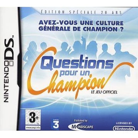 QUESTION POUR UN CHAMPION / JEU CONSOLE NINTENDO D Cdiscount Jeux vidéo