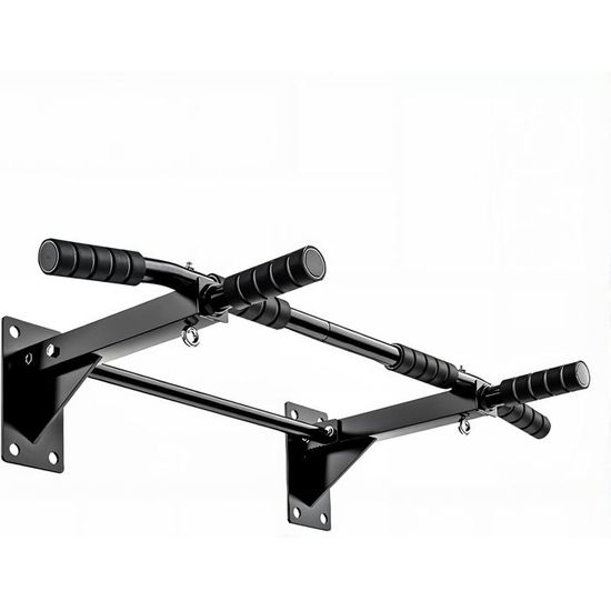 Barre de traction ScSports ® Barre de Traction à Fixer au Plafond - 6 Poignées Antidérapantes