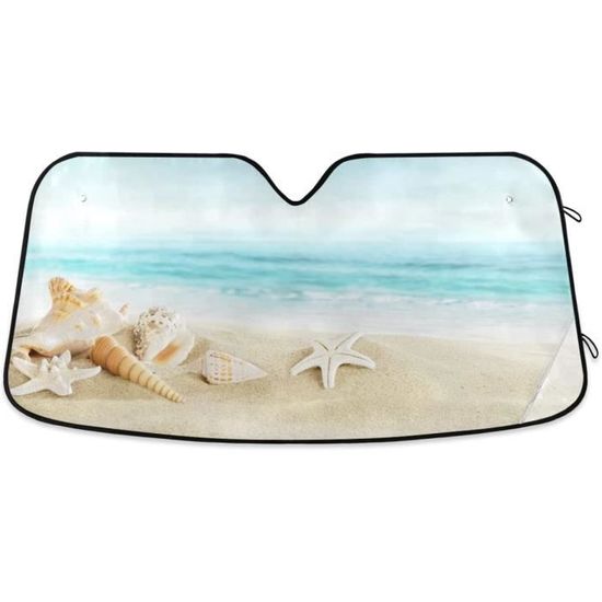 Pare-Soleil Pour Pare-Brise De Camion - Pliable, Anti-UV, Isolation Thermique, Fixation Ventouse, 220x80 Cm