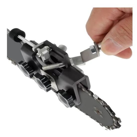 QWORK Lot De 30 Affûteurs Chaîne Tronçonneuse - 4 Mm, 4,8 Mm, 5,5 Mm - Revêtement Titane - Pour Meulage Et Polissage