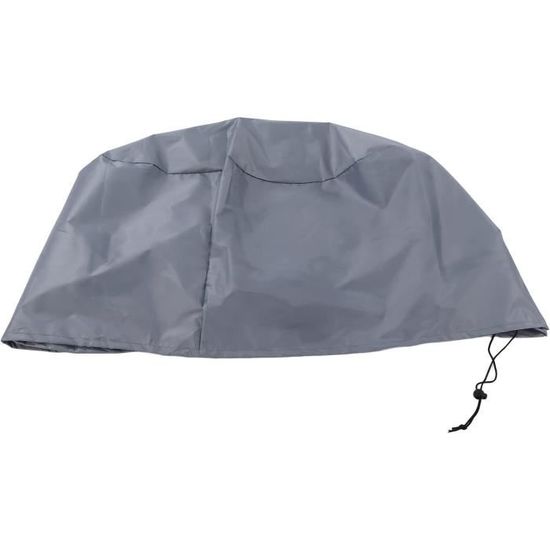 Housse De Protection Anti-Poussière Pour Batteur Kitchenaid - Tissu Oxford - Poches De Rangement - 35.5x23x35.5 Cm - Gris Lin - Lavable En Machine