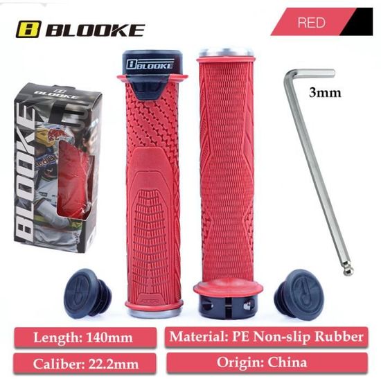 Massi Double Density-Gel Grips, Poignées De Vélo à Double Densité