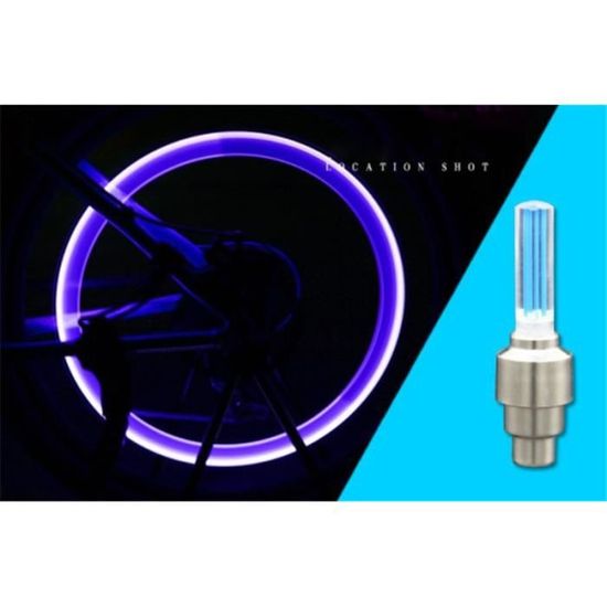 Riloer Vélo Pneu Valve Lumière LED Vtt Lampe Au Néon 12