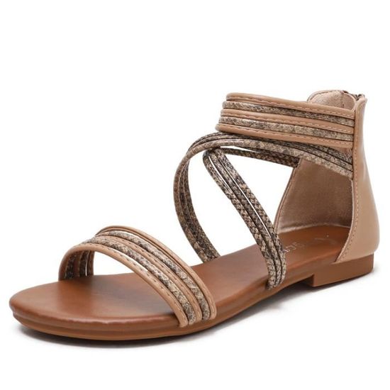 Sandales Femme En Cuir Fuschia Taille 39 - Neuves Sans Emballage, Style Claquette Plat