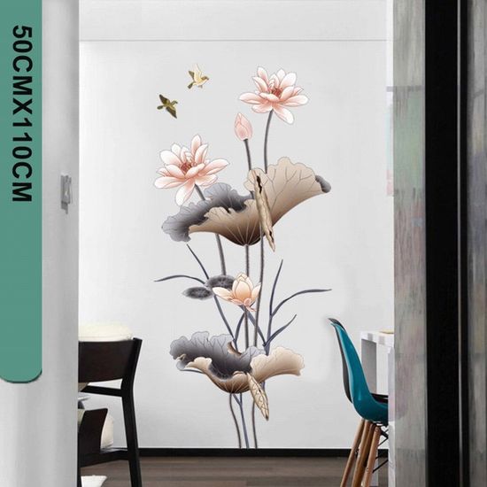 Autocollants Marguerite FANXIYA – 2 Feuilles De Fleurs Décoratives Pour Vélo, Voiture Et Maison