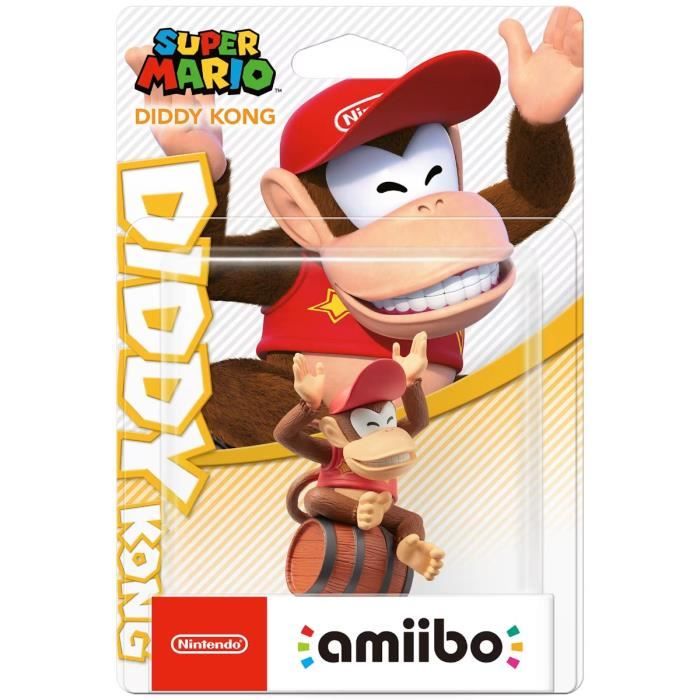 Figurine Amiibo Diddy Kong • Collection Super Mario