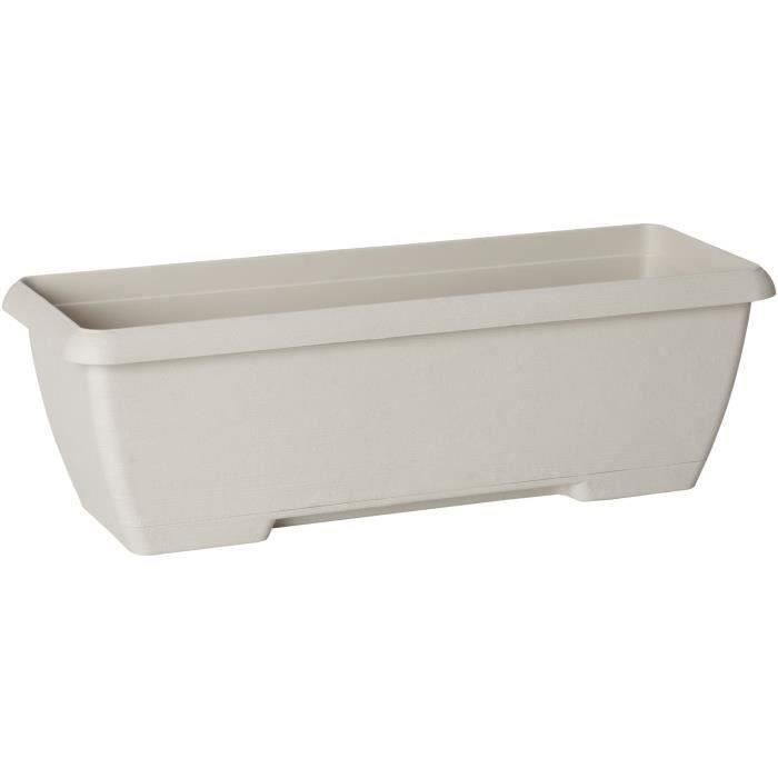 Jardinière GARDEN ID Teramo 60 cm Solidité Réserve d'eau intégrée Recyclé & 100% recyclable Volume pour plantes - vue 2