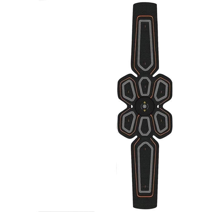 Ceinture Abdominale Stimulation électrique - 6 Modes 15 Niveaux, Pas Besoin De Gel, Pour Renforcer Muscles Homme Femme