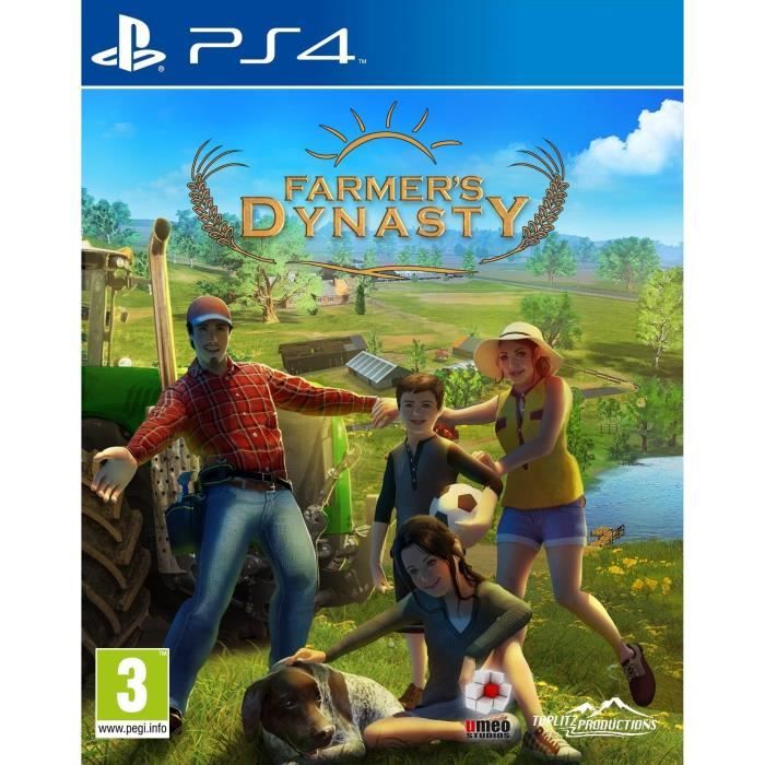 Farmer's Dynasty Jeu PS4