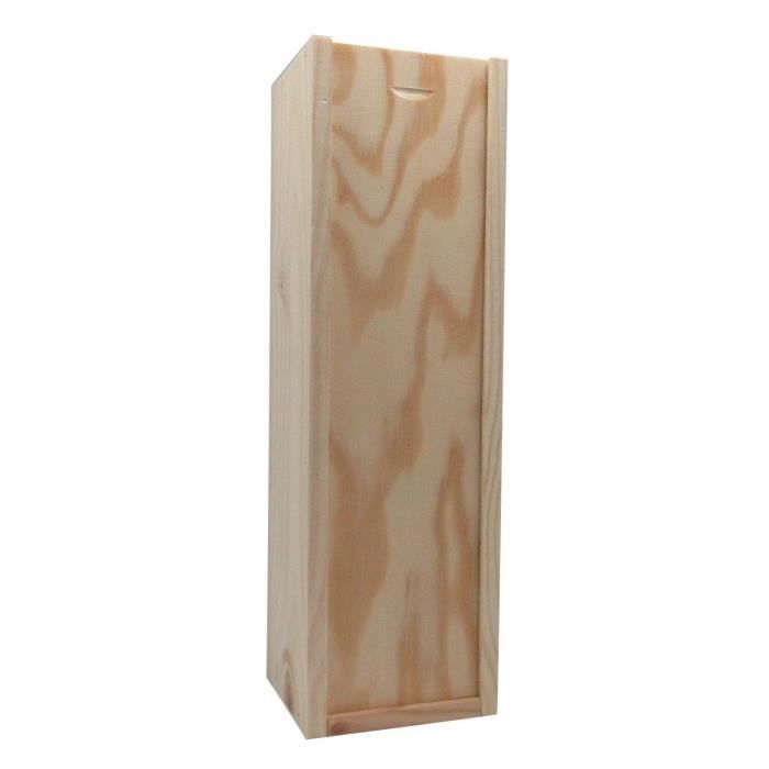Caisse Bois format 1 bouteille bourguignonne