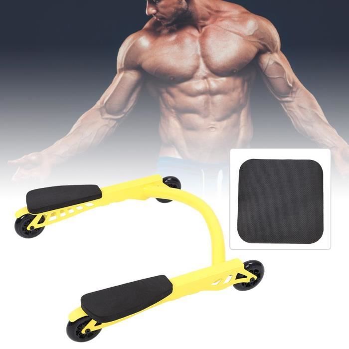 Équipement d'exercice abdominal(Couleur jaune)-CHE