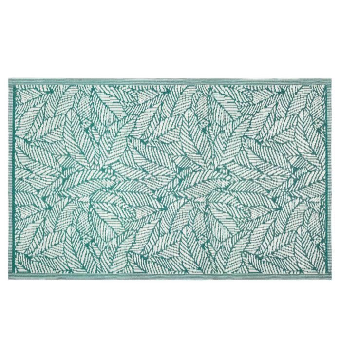 Tapis extérieur 120x180 cm Feuille vert 120 X 180 Vert