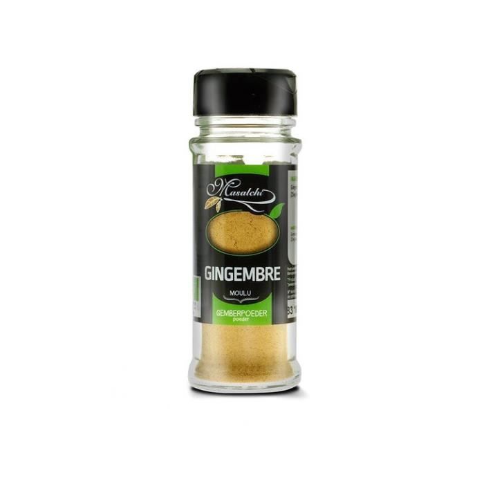 Gingembre poudre 25gr - Masalchi