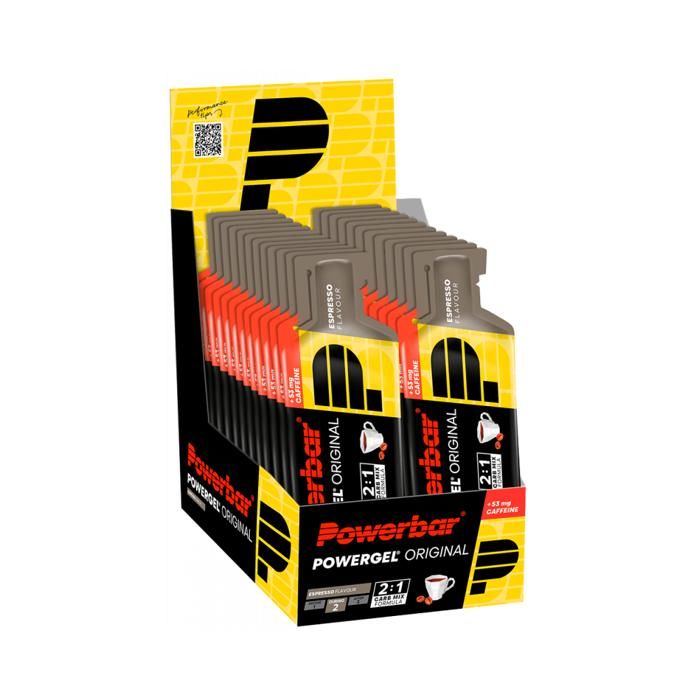 PowerBar PowerGel Original (24 X 41gr) - Espresso (Caffeine)