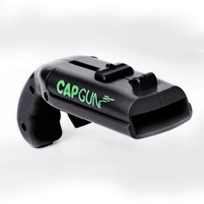 Ouvre-bouteille pistolet casquette de tir - Bouchon volant créatif lanceur bouteille ouvre-bouteille, - Modèle: Black - WMKPQA11054