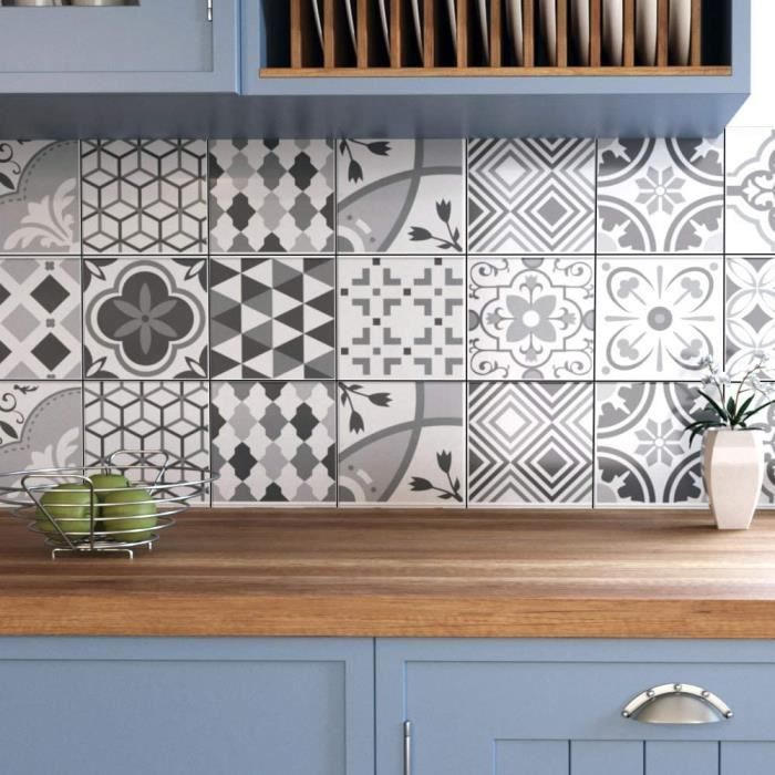 Sticker Imitation Carrelage