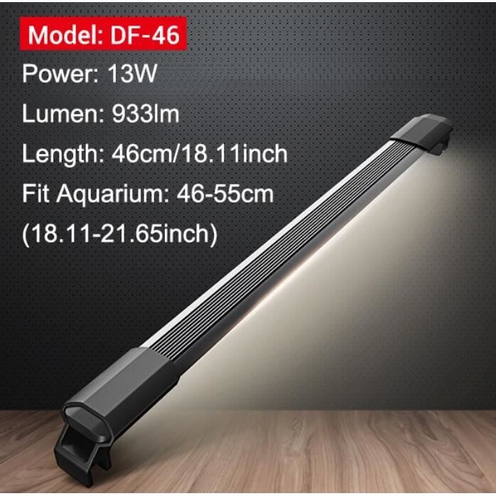 Animalerie,HONGYI JIYIN – éclairage LED pour Aquarium 220 cm, lampe de plongée étanche SMD 1.1 v-50 60HZ - Type DF-46